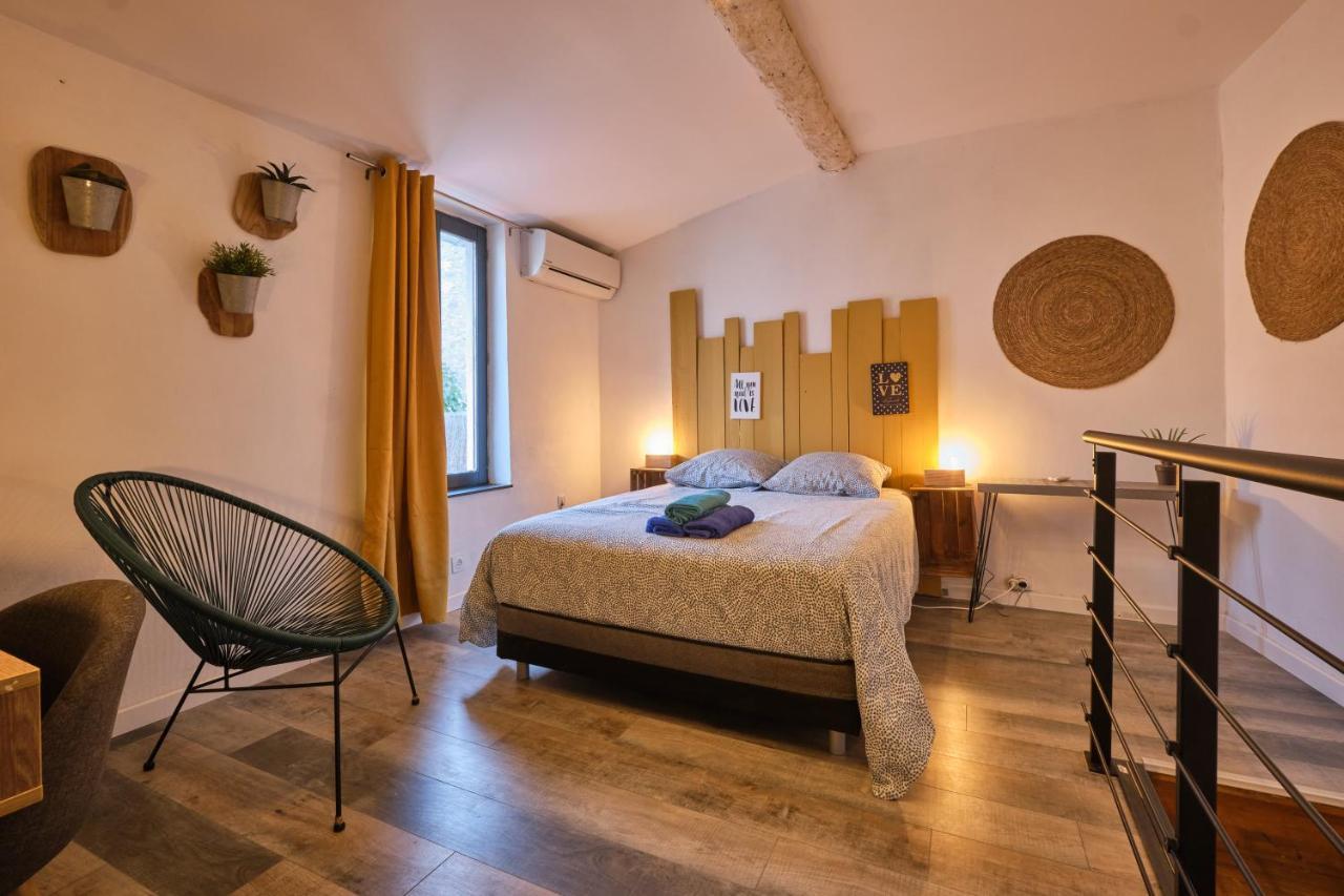 Melina - Jacuzzi - Maison Avec Cour Climatisee Proche Cite Medieval Carcassonne Exterior foto
