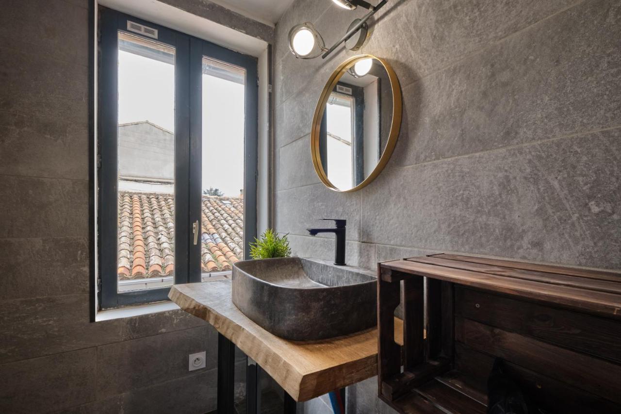 Melina - Jacuzzi - Maison Avec Cour Climatisee Proche Cite Medieval Carcassonne Exterior foto