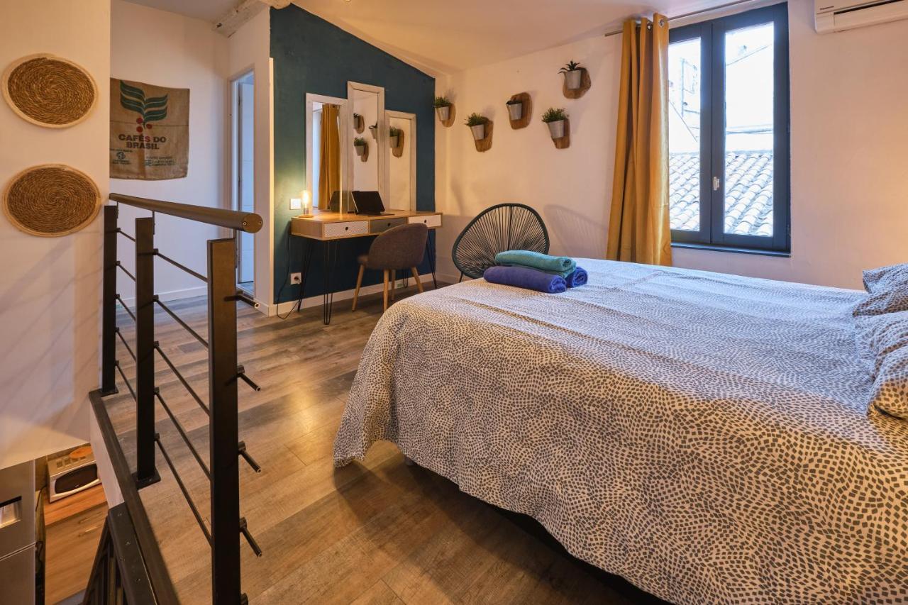 Melina - Jacuzzi - Maison Avec Cour Climatisee Proche Cite Medieval Carcassonne Exterior foto